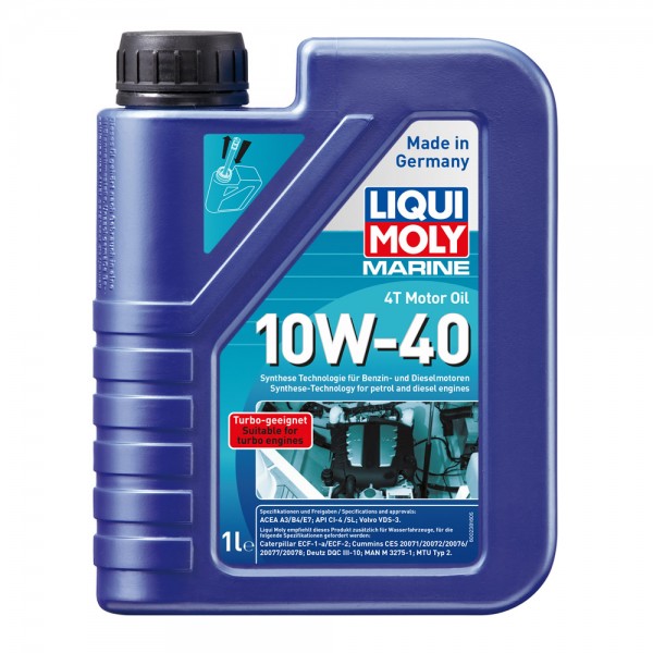 Λιπαντικό Liqui Moly Marine 4T 10W-40 1lt